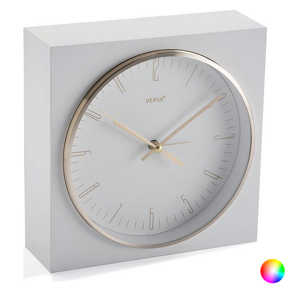 Ceas-Deșteptător Plastic (6,5 x 16,5 x 16,5 cm) - Culoare Alb