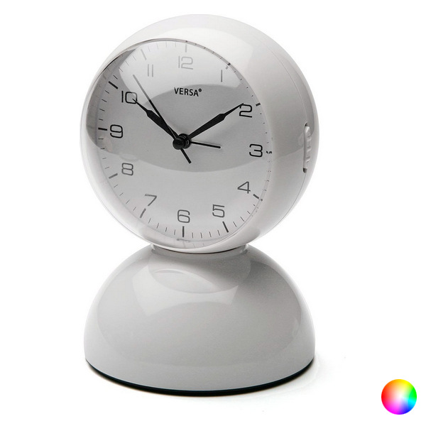 Ceas-Deșteptător Plastic (11,8 x 17,5 x 12 cm) - Culoare Alb