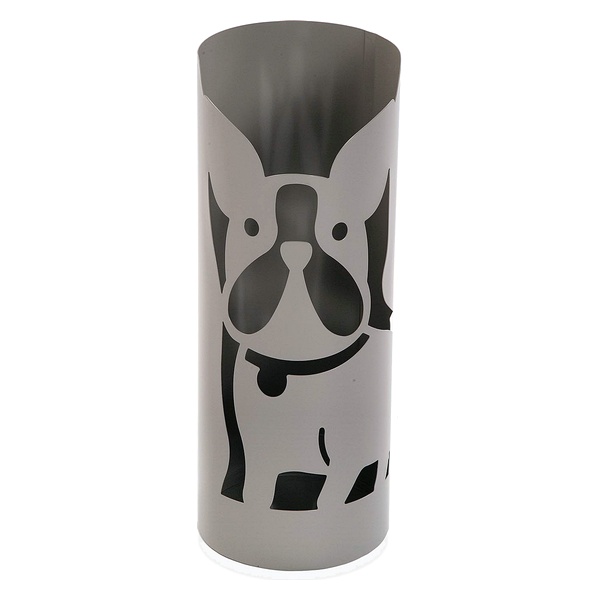 Stojan pro deštníky Dog Metal (19 x 49 x 19 cm) - Culoare Alb