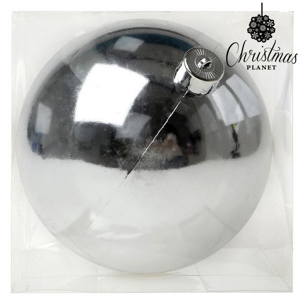Glob de Crăciun Christmas Planet 7681 15 cm Argintiu